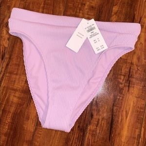 Brand New Hollister Ribbed Bikini Bottom